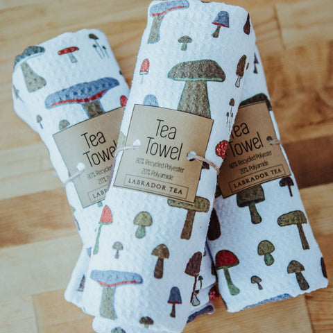 Tea Towel - Mushrooms