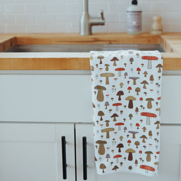 Tea Towel - Mushrooms