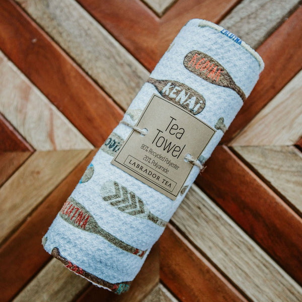 Tea Towel - Alaskan Paddles