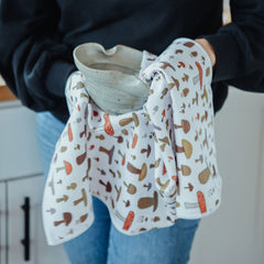 Tea Towel - Mushrooms