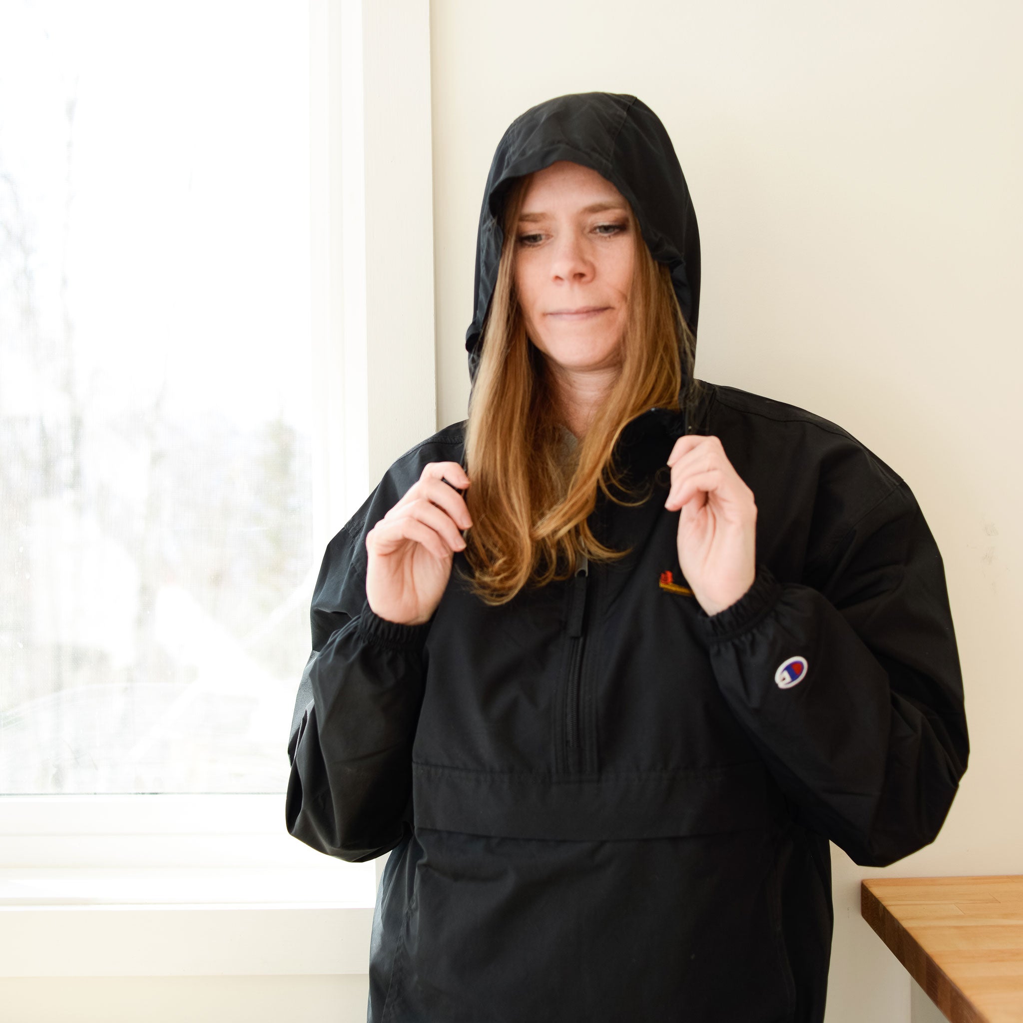 Vintage Ski Doo Embroidered Pullover Jacket Labrador Tea